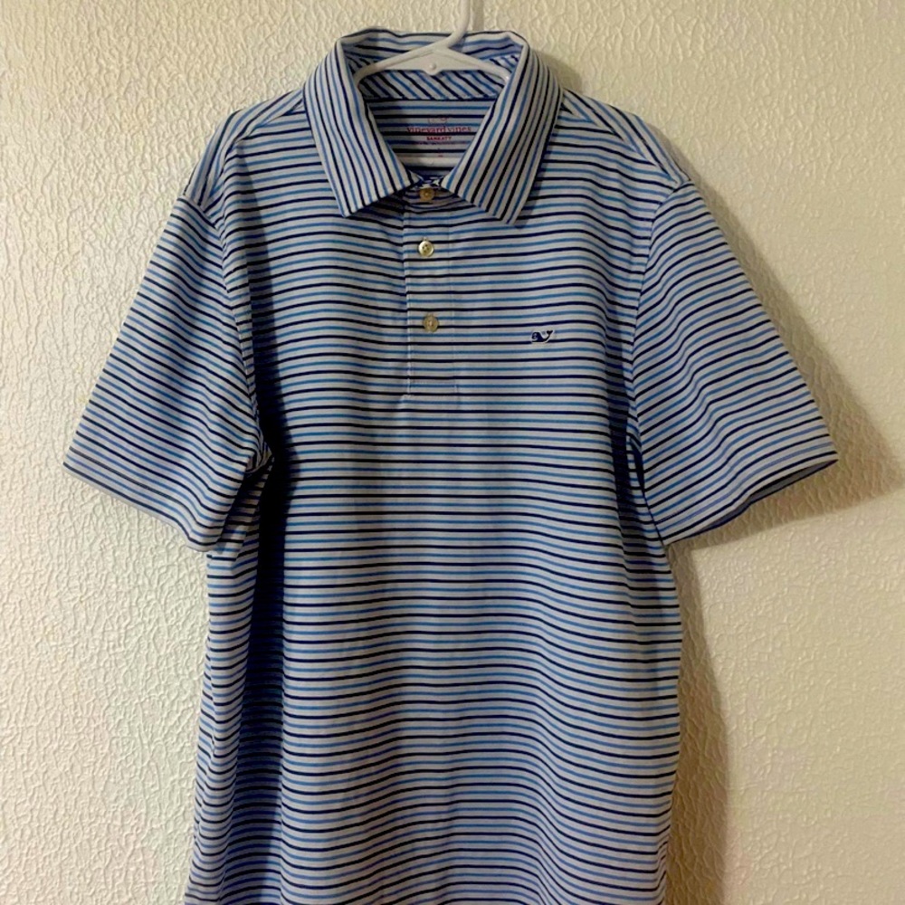 Vineyard Vines (SANKATY ) Polo Shirt boys size Large -16